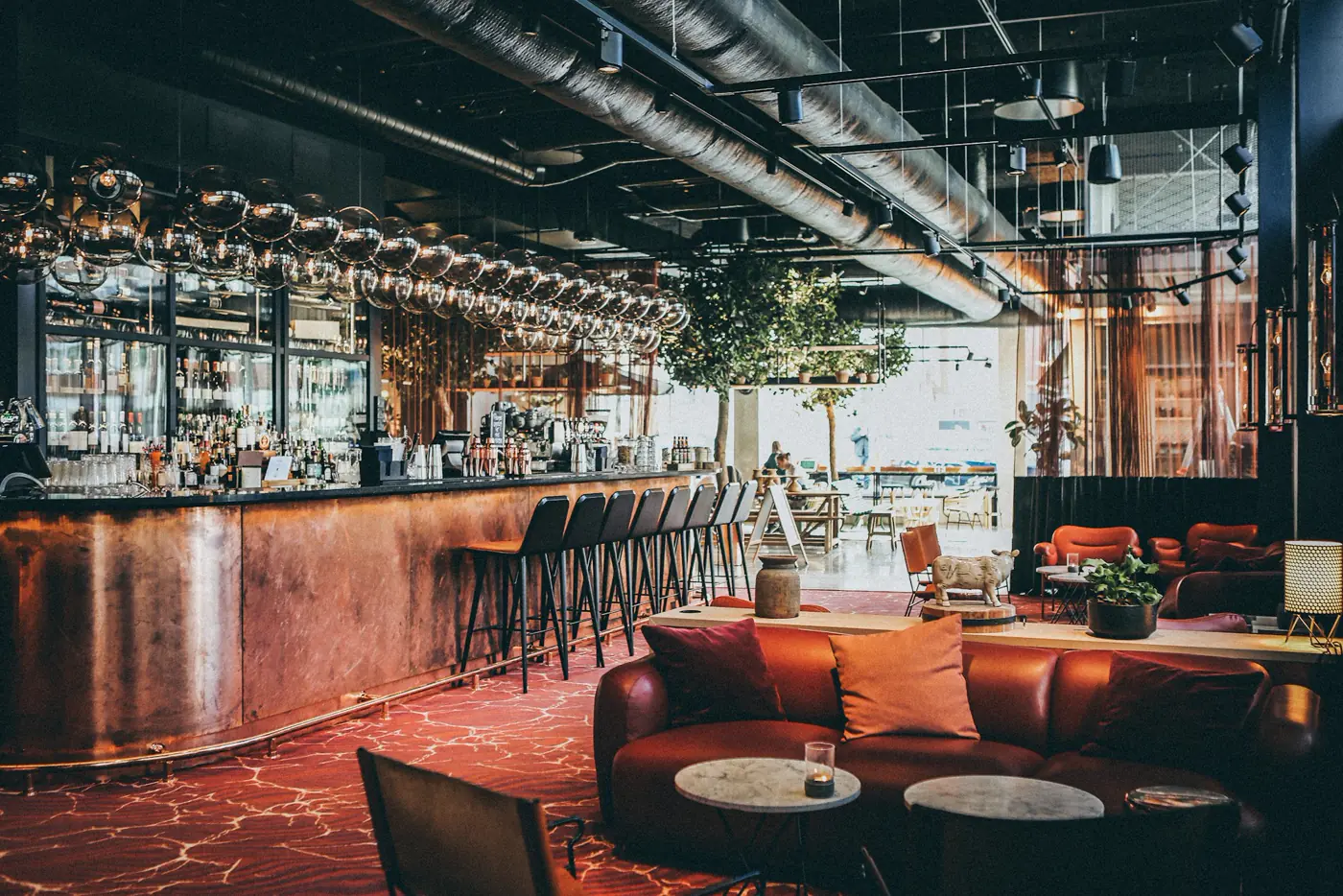 Fotografía conceptual de un restaurante; no es este establecimiento